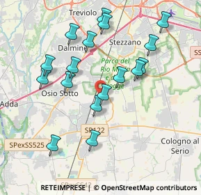 Mappa 24049 Levate BG, Italia (3.79529)