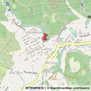 Mappa Via Villa Mattina, 85, 25070 Caino, Brescia (Lombardia)