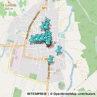 Mappa Via Cernaia, 13045 Gattinara VC, Italia (0.2385)