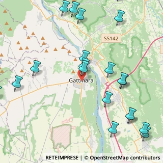 Mappa Via Cernaia, 13045 Gattinara VC, Italia (5.6415)