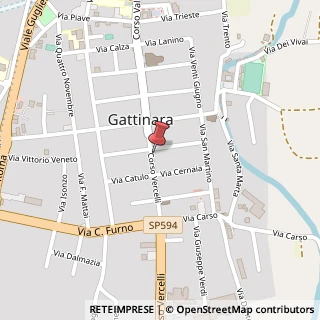 Mappa Corso Vercelli, 29, 13045 Gattinara, Vercelli (Piemonte)