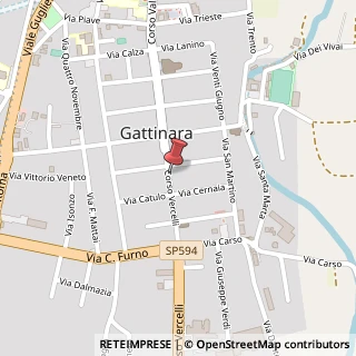 Mappa Corso Vercelli, 31, 13045 Gattinara, Vercelli (Piemonte)