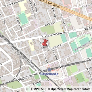 Mappa Via Todi, 7, 21052 Busto Arsizio, Varese (Lombardia)