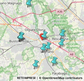 Mappa Viale Lombardia, 21053 Castellanza VA, Italia (3.77273)