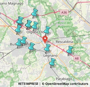 Mappa Viale Lombardia, 21053 Castellanza VA, Italia (3.94929)