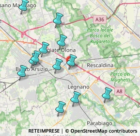 Mappa Viale Lombardia, 21053 Castellanza VA, Italia (4.1325)