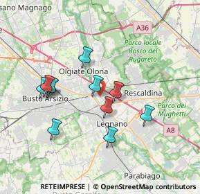Mappa Viale Lombardia, 21053 Castellanza VA, Italia (3.29636)