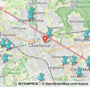 Mappa Viale Lombardia, 21053 Castellanza VA, Italia (3.26143)