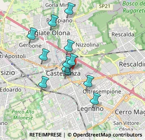 Mappa Viale Lombardia, 21053 Castellanza VA, Italia (1.48833)