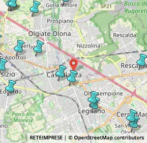 Mappa Viale Lombardia, 21053 Castellanza VA, Italia (3.40842)