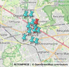 Mappa Viale Lombardia, 21053 Castellanza VA, Italia (1.01167)