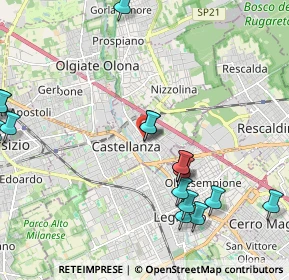 Mappa Viale Lombardia, 21053 Castellanza VA, Italia (2.61647)