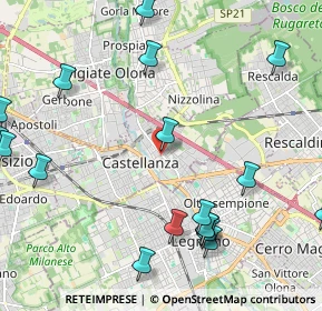 Mappa Viale Lombardia, 21053 Castellanza VA, Italia (2.9485)