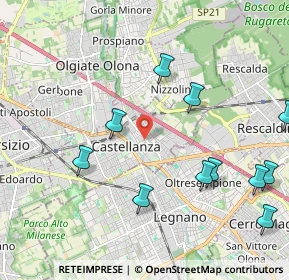 Mappa Viale Lombardia, 21053 Castellanza VA, Italia (2.41182)