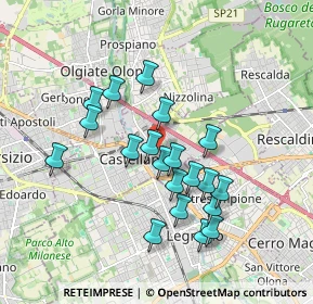 Mappa Viale Lombardia, 21053 Castellanza VA, Italia (1.6)