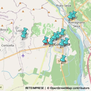 Mappa Via Torino, 13045 Gattinara VC, Italia (1.72333)