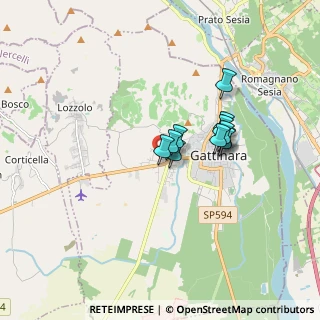 Mappa Via Torino, 13045 Gattinara VC, Italia (1.15909)