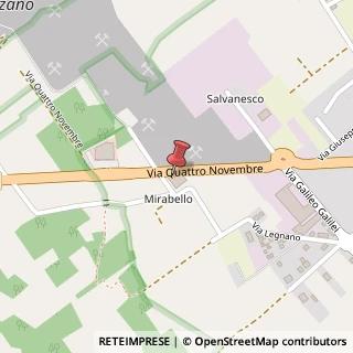 Mappa Via IV Novembre, 225, 21040 Saronno, Varese (Lombardia)