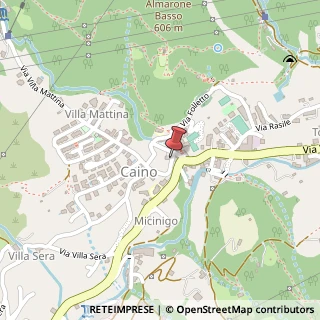 Mappa Via Villa Mattina, 2, 25070 Caino BS, Italia, 25070 Caino, Brescia (Lombardia)