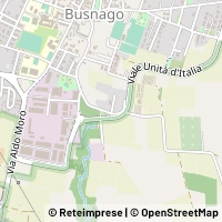 Mapa Busnago