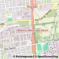 Térkép Bovisio-Masciago