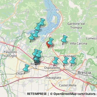 Mappa Via Caduto Bonetti, 25050 Provaglio d'Iseo BS, Italia (6.97063)