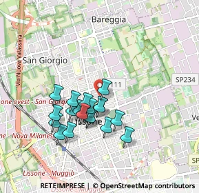 Mappa Via Guglielmo Oberdan, 20851 Lissone MB, Italia (0.748)