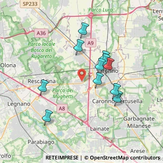 Mappa Via A. Morandi, 21040 Uboldo VA, Italia (3.39636)