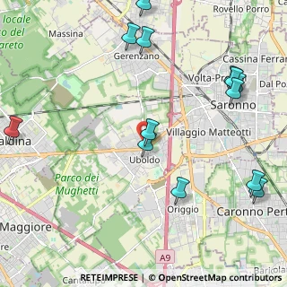 Mappa Via A. Morandi, 21040 Uboldo VA, Italia (2.66923)