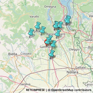 Mappa Piazza Molino, 13045 Gattinara VC, Italia (11.05071)