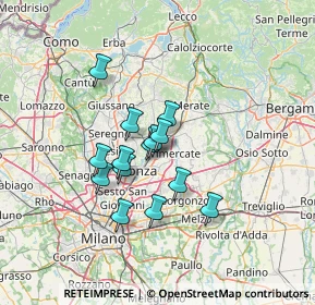 Mappa Via Torricelli, 20862 Arcore MB, Italia (10.11071)