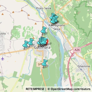 Mappa Via Quintino Sella, 13045 Gattinara VC, Italia (1.35333)