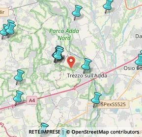 Mappa Via E. Brasca, 20056 Trezzo sull'Adda MI, Italia (5.693)