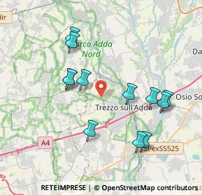 Mappa Via E. Brasca, 20056 Trezzo sull'Adda MI, Italia (3.76083)
