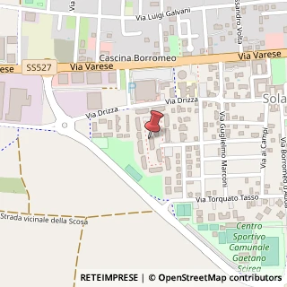 Mappa Via Drizza, 45B, 20020 Solaro, Milano (Lombardia)