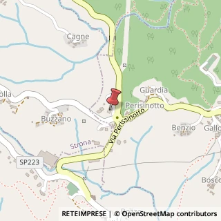 Mappa Via Perissinotto, 22, 13823 Casapinta, Biella (Piemonte)