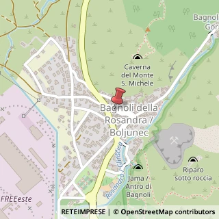 Mappa Località Bagnoli della Rosandra, 371, 34018 San Dorligo della Valle, Trieste (Friuli-Venezia Giulia)