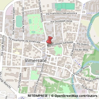 Mappa Via Garibaldi, 4, 20871 Vimercate, Monza e Brianza (Lombardia)