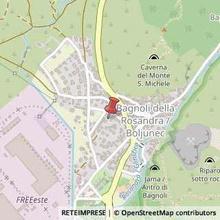 Mappa Localita' bagnoli della rosandra 391, 34018 San Dorligo della Valle, Trieste (Friuli-Venezia Giulia)