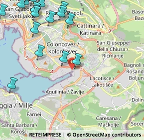 Mappa Via Pietro Querini, 34148 Trieste TS, Italia (3.04778)
