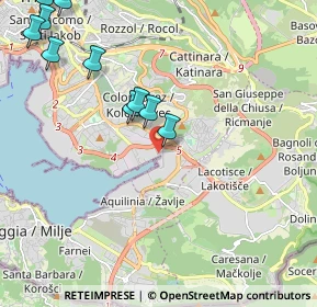 Mappa Via Pietro Querini, 34148 Trieste TS, Italia (2.99538)