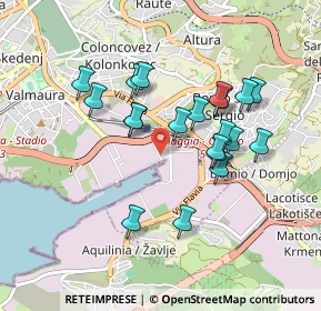 Mappa Via Pietro Querini, 34148 Trieste TS, Italia (0.794)