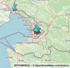Mappa Via Pietro Querini, 34148 Trieste TS, Italia (41.283)