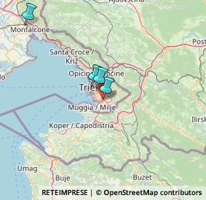 Mappa Via Pietro Querini, 34148 Trieste TS, Italia (44.54917)