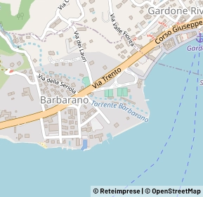 Mappa Via bravi eugenio, 25087 Gardone Riviera BS, Italia (0.18)