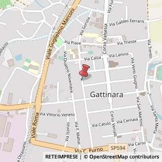 Mappa Via lamarmora 35, 13045 Gattinara, Vercelli (Piemonte)