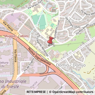 Mappa Via Edgardo Morpurgo, 17/1, 34100 Trieste, Trieste (Friuli-Venezia Giulia)