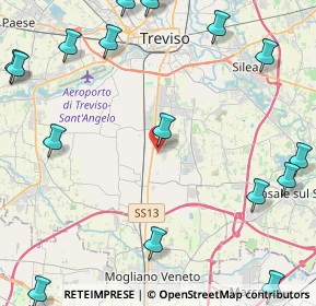 Mappa Str. Terraglio, 31021 Preganziol TV, Italia (6.67316)
