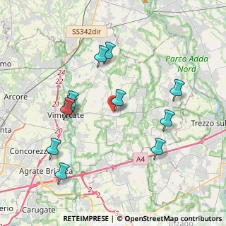 Mappa Via Italia, 20882 Bellusco MB, Italia (4.05273)