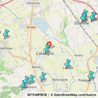 Mappa Via Moje, 36030 Caldogno VI, Italia (3.54154)